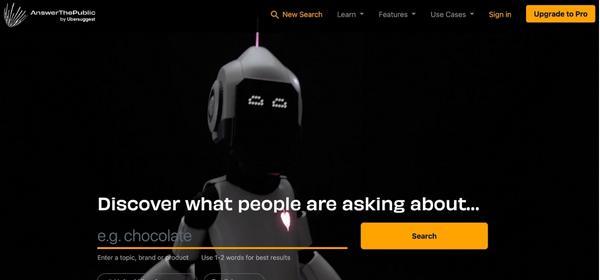 answer the public home page
