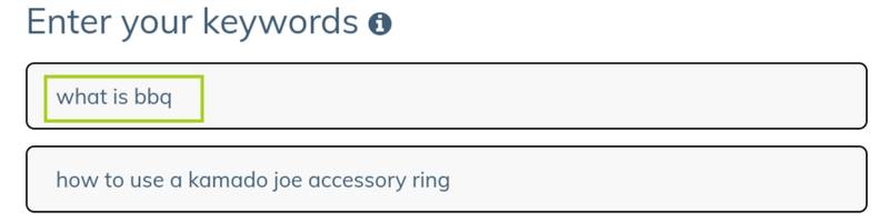 serprobot enter keywords